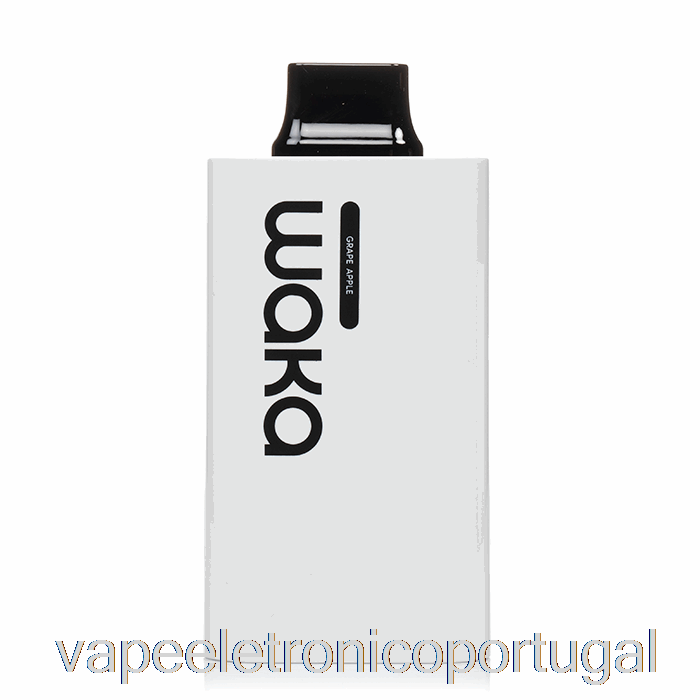 Vape Eletrônico Waka Sopro Pa10000 Descartável Uva Maçã